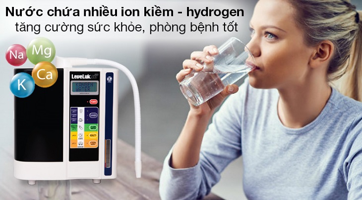 Nước ion kiềm chứa rất nhiều khoáng chất có lợi cho sức khỏe của con người