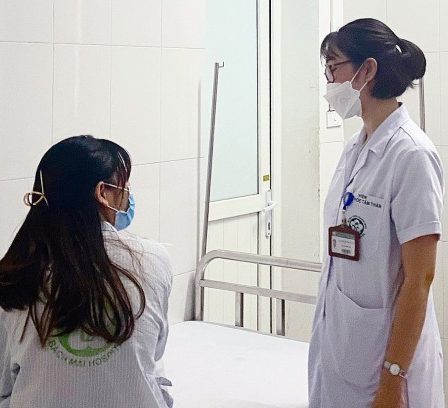 Một bệnh nhân điều trị tại Viện Sức khỏe Tâm thần, Bệnh viện Bạch Mai. Ảnh:Thùy An